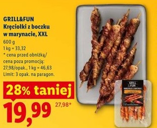 kręciołki z boczku w marynacie