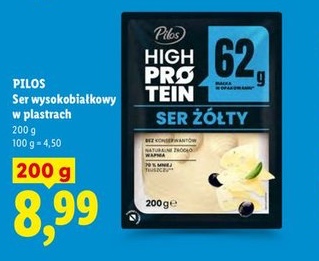 ser żółty wysokobiałkowy w plastrach