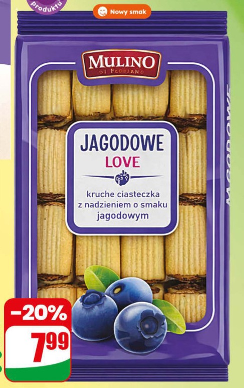 Ciastka z nadzieniem jagodowym