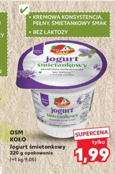 jogurt śmietankowy