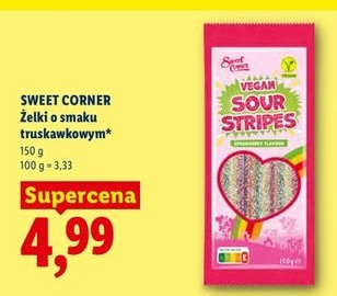 żelki o smaku truskawkowym