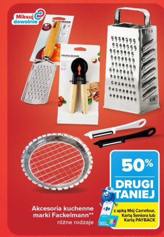 Akcesoria kuchenne różne rodzaje