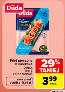 Filet pieczony z kurczaka