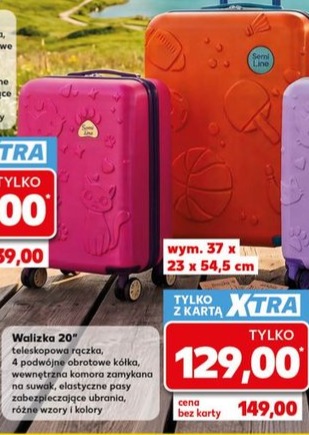Walizka 20 cali