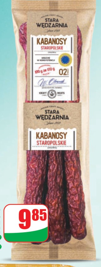 Kabanosy staropolskie
