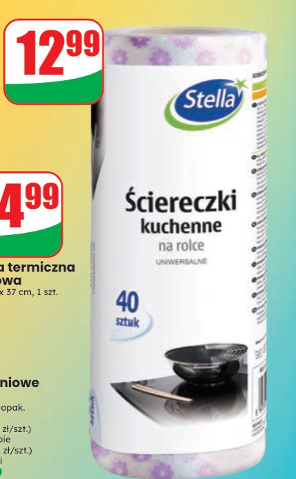 Ściereczki kuchenne na rolce