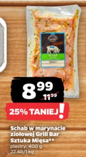 Schab w marynacie ziołowej