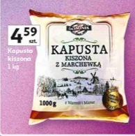 Kapusta kiszona z marchewką