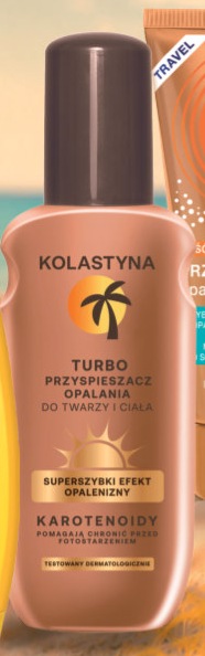 Turbo przyspieszacz opalania do twarzy i ciała