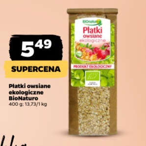 Płatki owsiane ekologiczne
