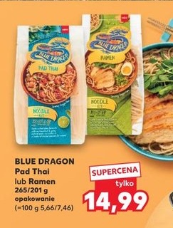 makaron Pad Thai lub Ramen