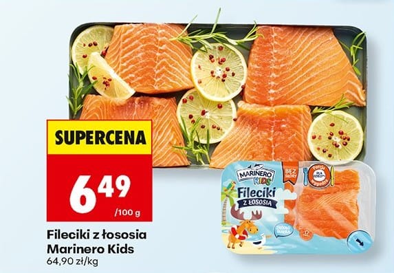 Fileciki z łososia Marinero Kids