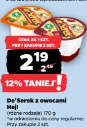 serek z owocami