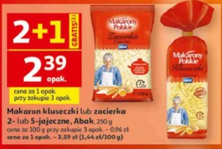 Makaron kluseczki 5-jajeczne