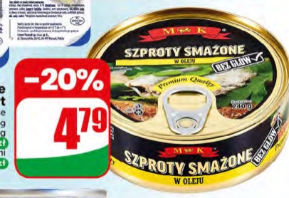Szproty smażone