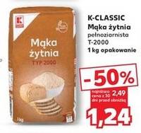 Mąka żytnia pełnoziarnista