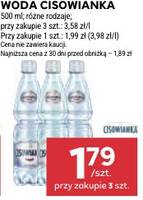 Woda Cisowianka
