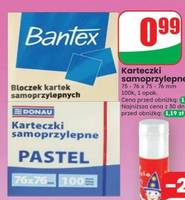 Karteczki samoprzylepne