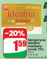 Margaryna Idealna maślany smak 73%