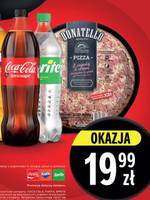 Zestaw pizza i napój gazowany