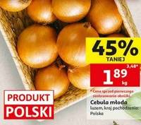Cebula młoda