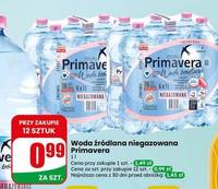 Woda źródlana niegazowana