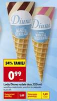 Lody w rożku