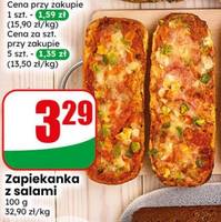 Zapiekanka z salami