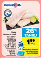 Filety z morszczuka mrożone bez skóry