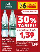 Woda mineralna różne rodzaje