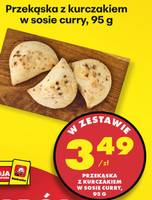 Przekąska z kurczakiem w sosie curry