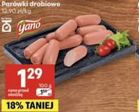Parówki drobiowe