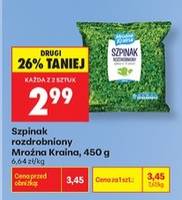 Szpinak rozdrobniony