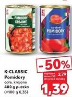 Pomidory całe krojone