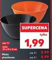 Miska plastikowa
