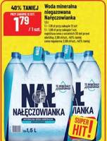 Woda niegazowana