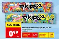Lody sorbetowe Ekipa XL