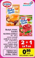 Budyń, kisiel, kaszka
