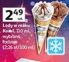 Lody w rożku