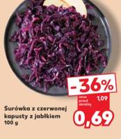 Surówka z czerwonej kapusty z jabłkiem