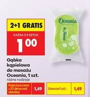 Gąbka kąpielowa do masażu