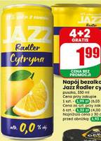 Napój bezalkoholowy Jazz Radler cytryna