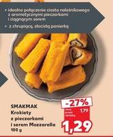 Krokiety z pieczarkami i serem Mozzarella