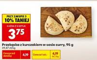 Przekąska z kurczakiem w sosie curry