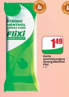 Karta aromatyzująca Strong Menthol