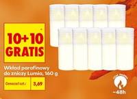 Wkład parafinowy do zniczy Lumia, 160 g