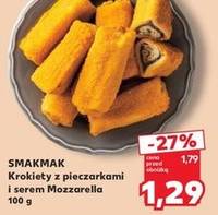 Krokiety z pieczarkami i serem Mozzarella